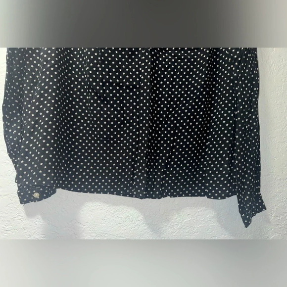 Women's Gap Long Sleeve Blouse w/ Star Design - Picture 2 of 9